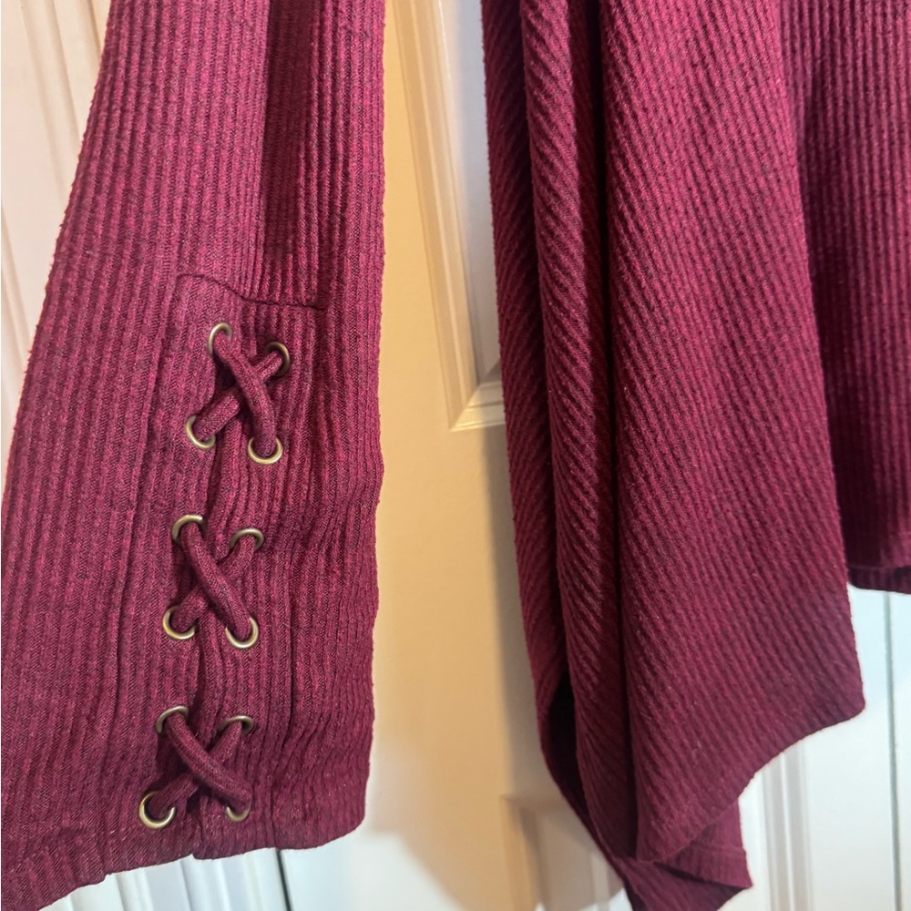 Knox Rose Maroon Cowl Neck Sweater XXL - Picture 2 of 5
